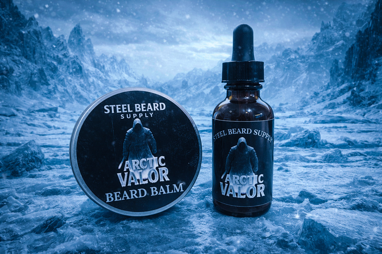 Arctic Valor- Oil and Balm- Sweet Juniper, Peppermint Crush, and Pine