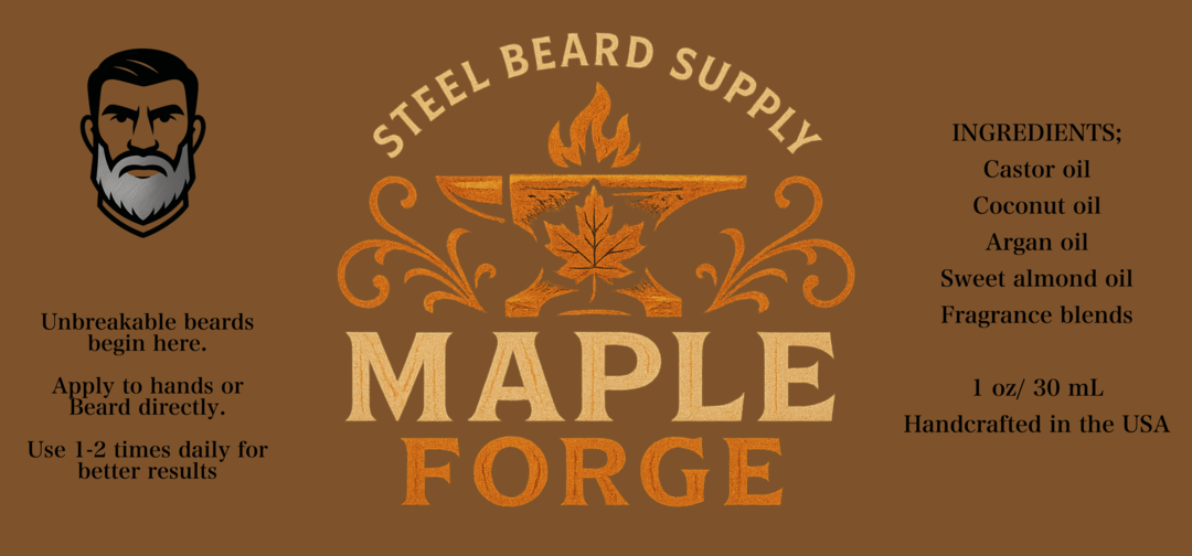 Maple Forge- Oil and Balm- Maple Syrup, Pumpkin Apple Butter, and Cinnamon