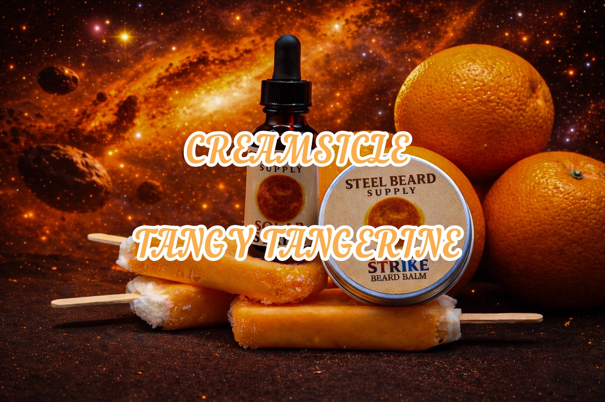 Solar Strike- Oil and Balm- Orange Creamsicle and Tangy Tangerine