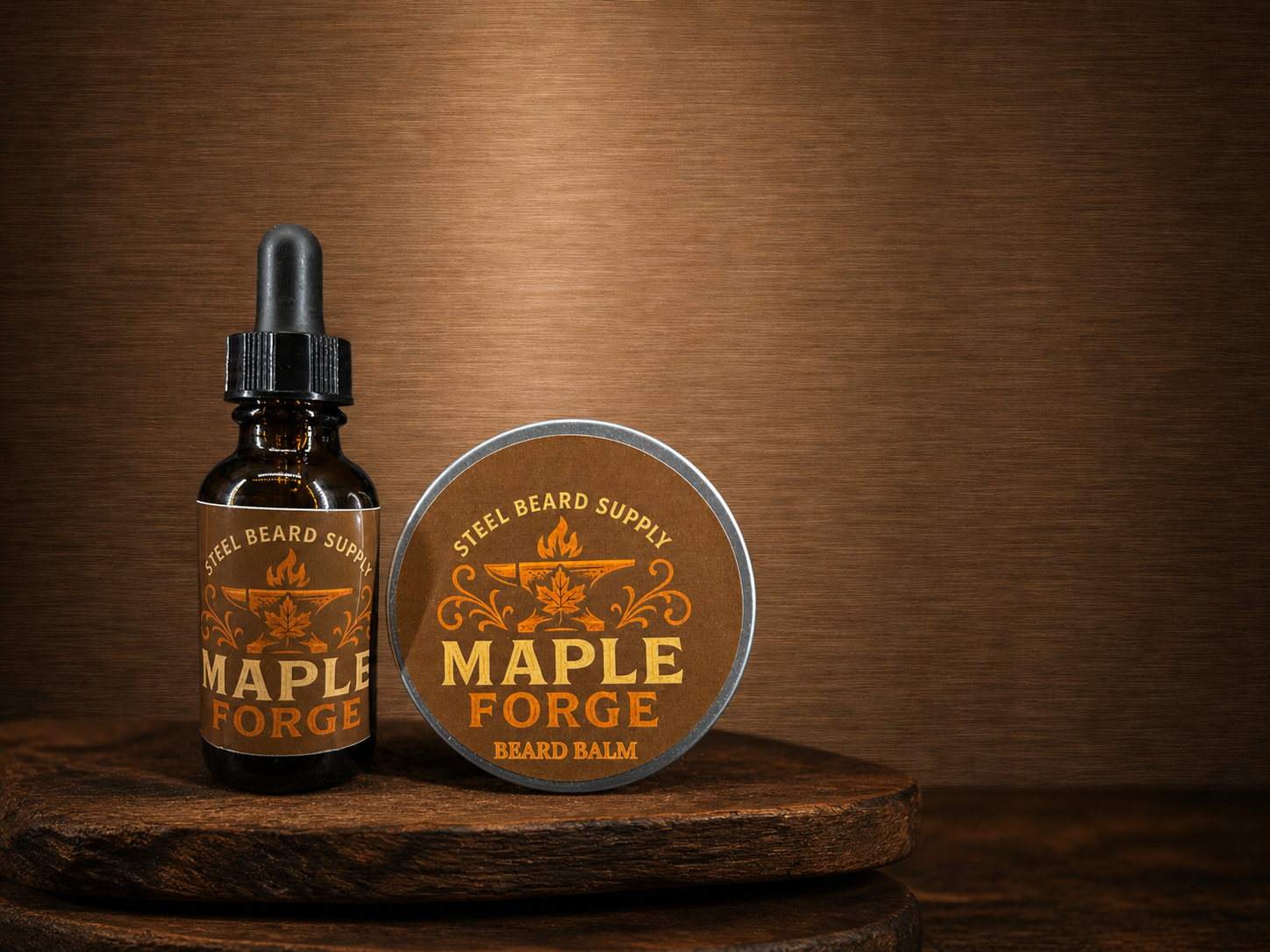 Maple Forge- Oil and Balm- Maple Syrup, Pumpkin Apple Butter, and Cinnamon