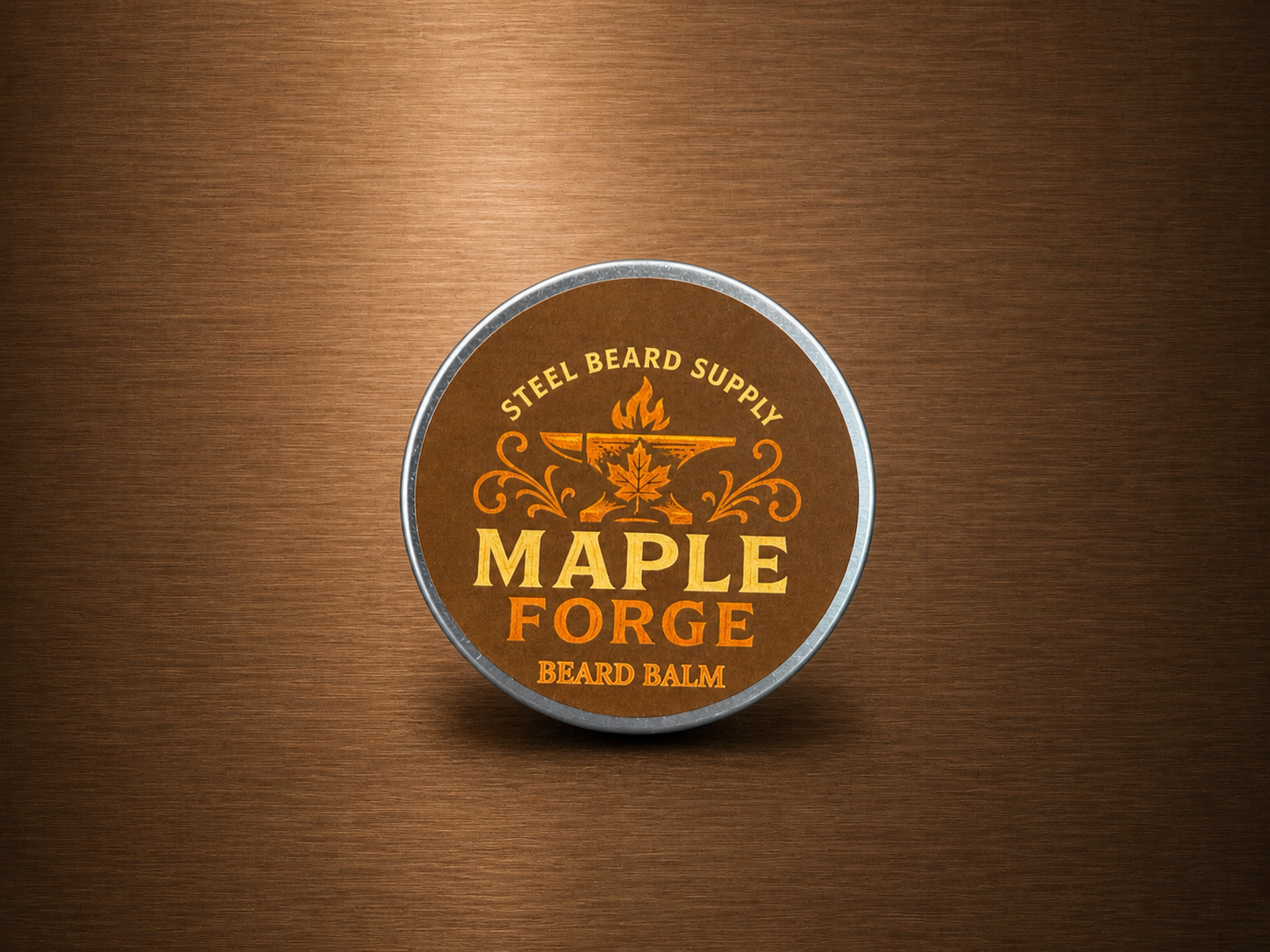 Maple Forge- Beard Balm- Maple Syrup, Pumpkin Apple Butter, and Cinnamon